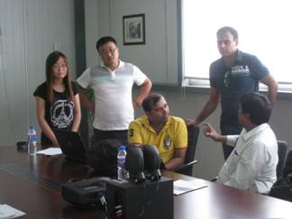 印度客戶(hù)來(lái)公司考察